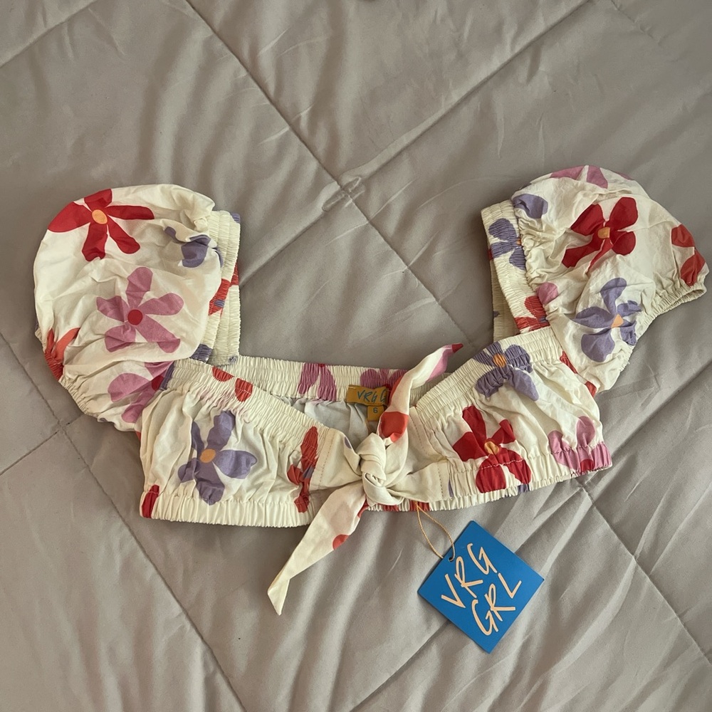Verge girl micro crop top